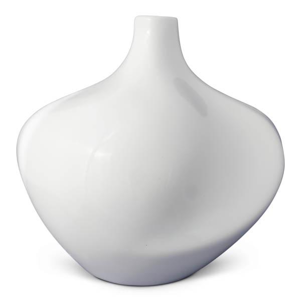 Lergodsglasyr 1019 Vit, Blank