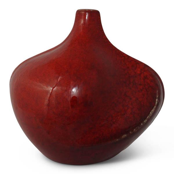 Lergodsglasyr 5114 Eldröd 
