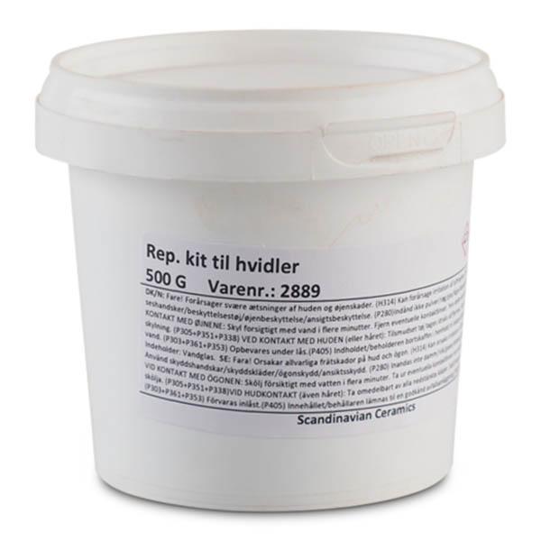 Rep.kitt för vitbrännande lera    0,5 kg