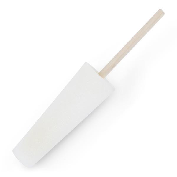 Svamp (Finish) Nr 80 Stor, rund - Vit