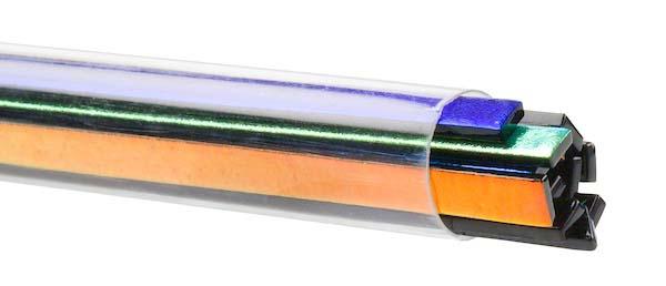 Pärlstång 0100-09-60 Dichroic Svart