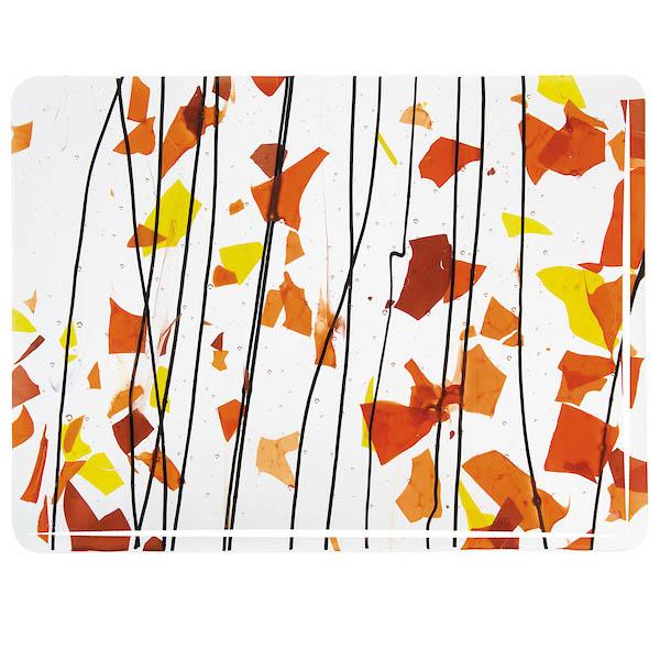 G-Skiva 4111-30 Black Str./Orange+Yellow