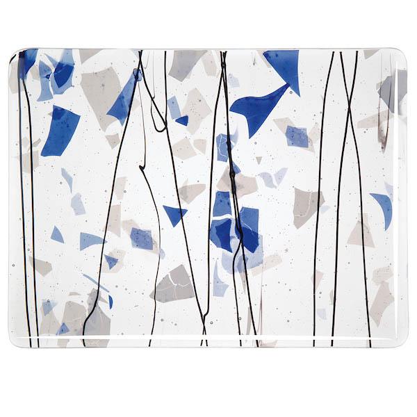 G-Skiva 4119-30 Black Str./Blue+White Co