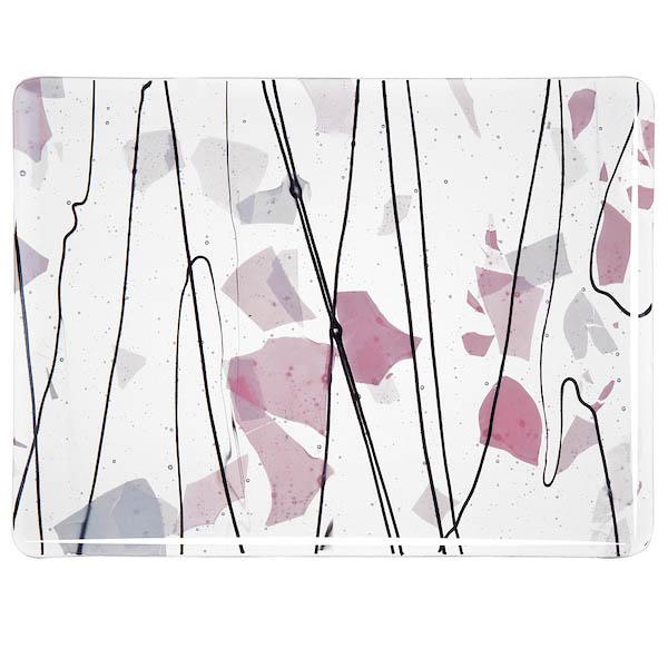 G-Skiva 4122-30 Black Str./Pink+Lilac+Wh