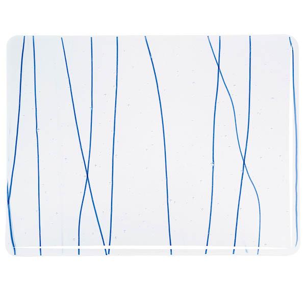 G-Skiva 4151-30 Clear, Blue Stringers   