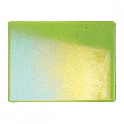  Glass sheet 1426-31 Spring Green, Irid. 