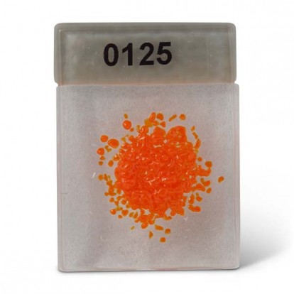  Frits 0125-92 med. 5Oz Orange Opal 